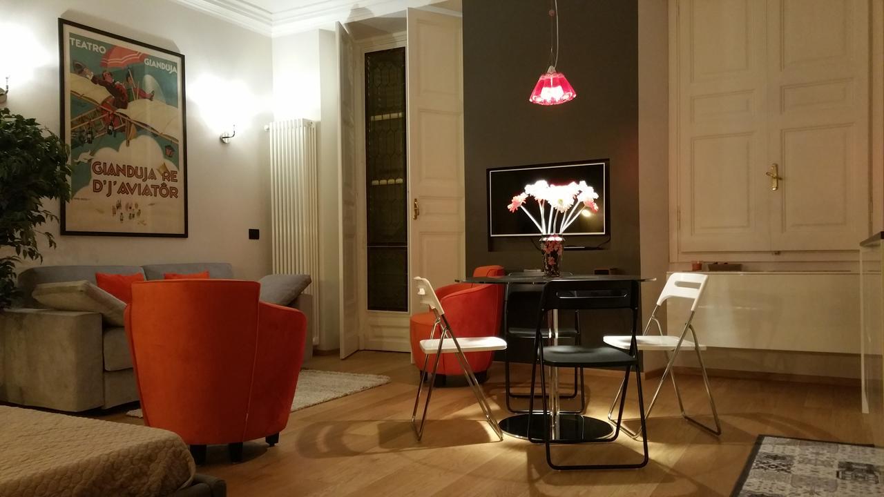 شقة تورينو  في Luxury Flat Riberi Sotto La Mole المظهر الخارجي الصورة